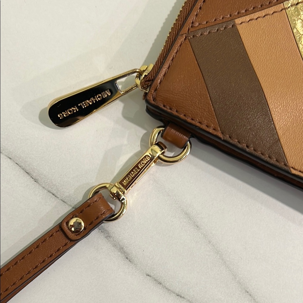 Michael Kors Patchwork Leather Wristlet - image 5